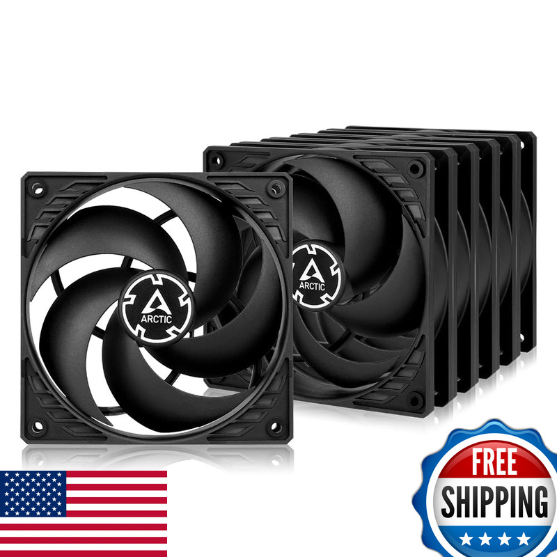 Arctic P12 Pwm Pst 5 Pack – Pc Fans 120Mm Case Fan Pwm Sharing Technology Pst