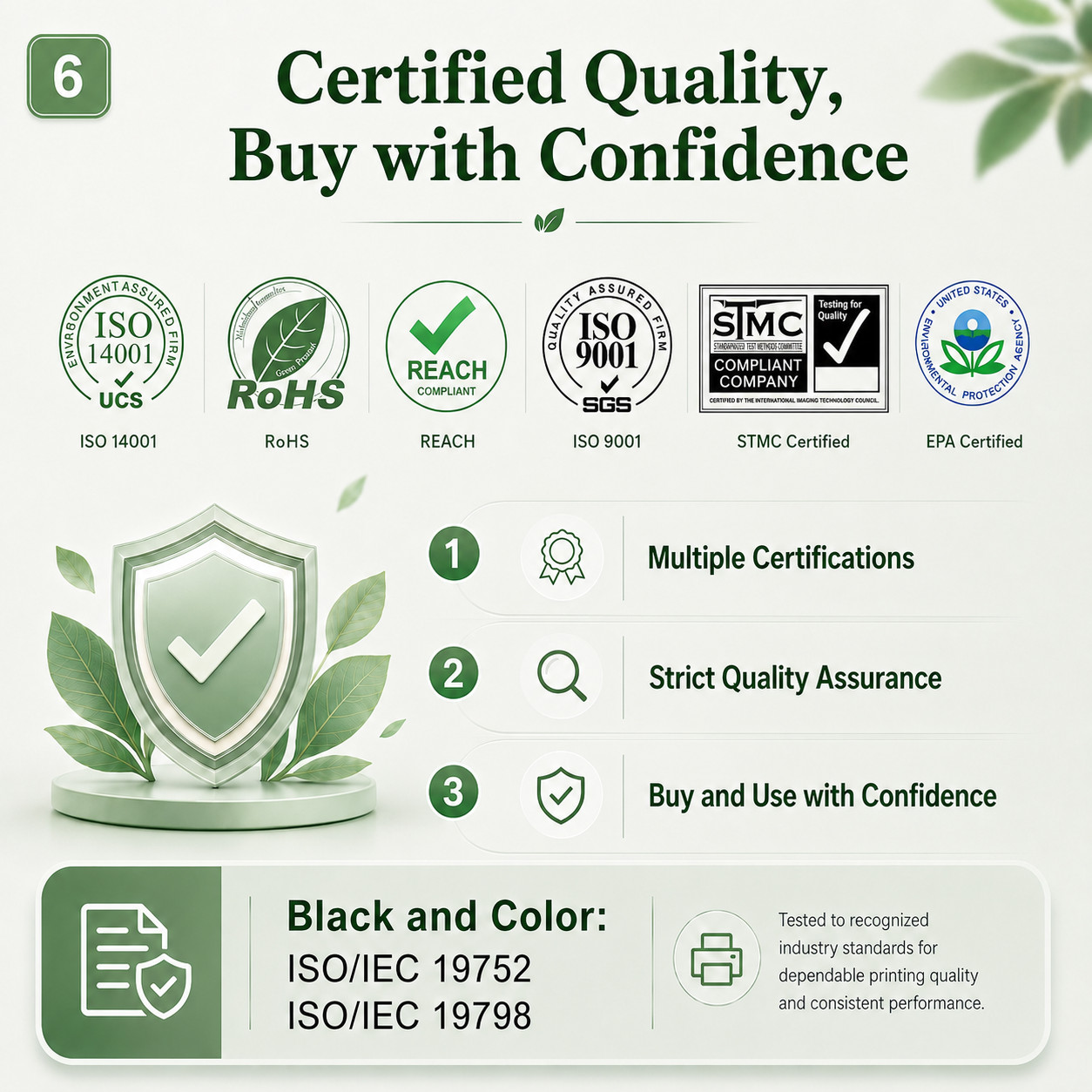 8PK B2360 M11XH Black 8,500Pages Toner Cartridge New Chip Replace for Dell B2360