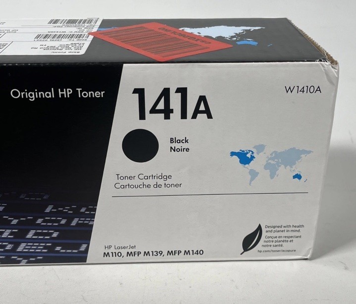 HP 141A Black Toner Cartridge – W1410A