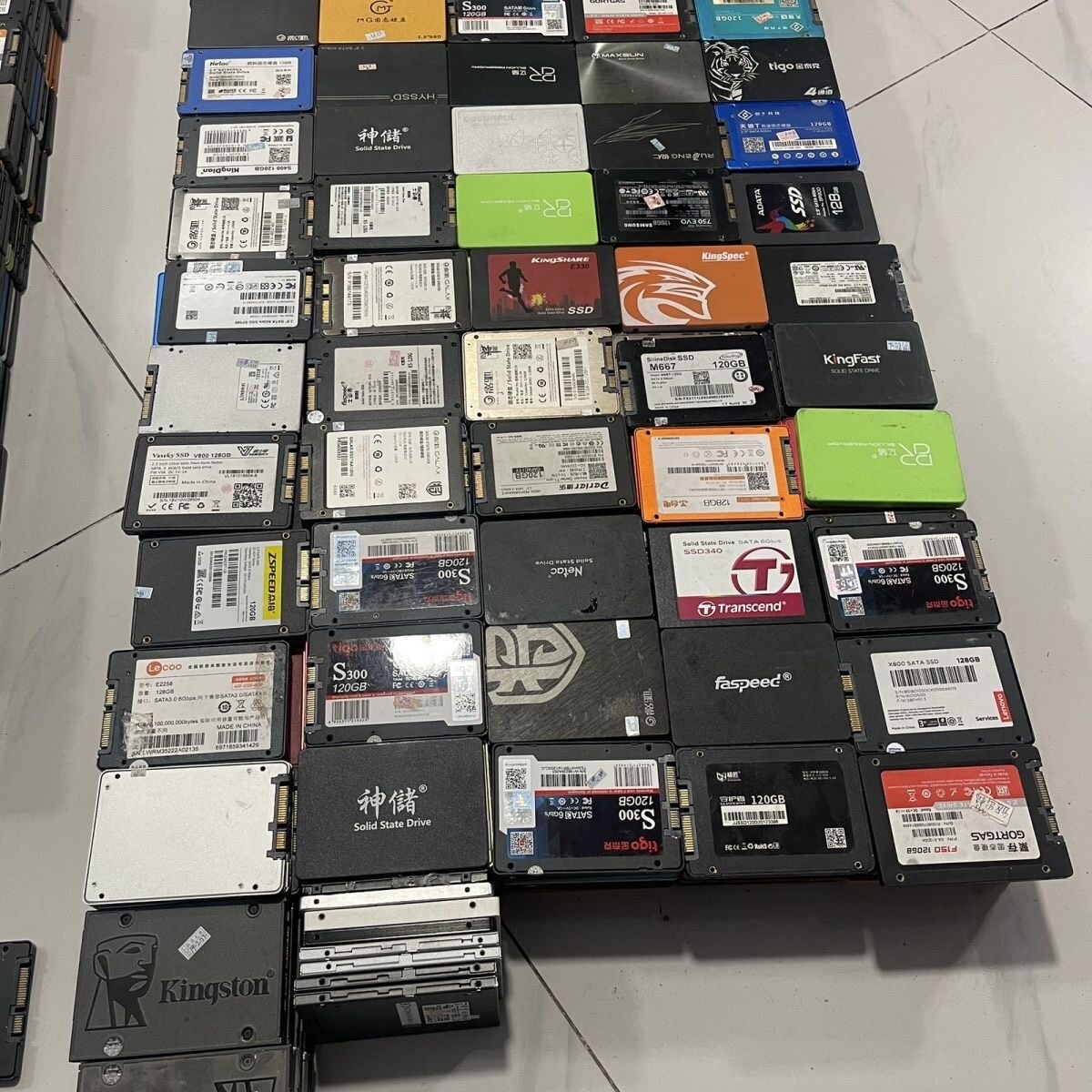 Used SSD Solid State Drive 120GB 128gb 240GB 256GB 480GB 512GB Laptop PC Lot