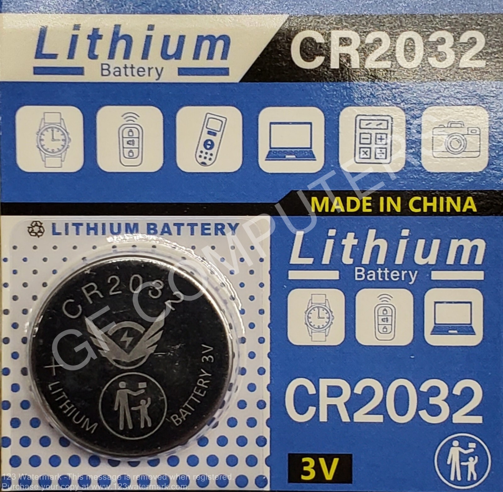 CR2032 Battery Nissan Remote Key Fob Replacement for Smart Key 3V