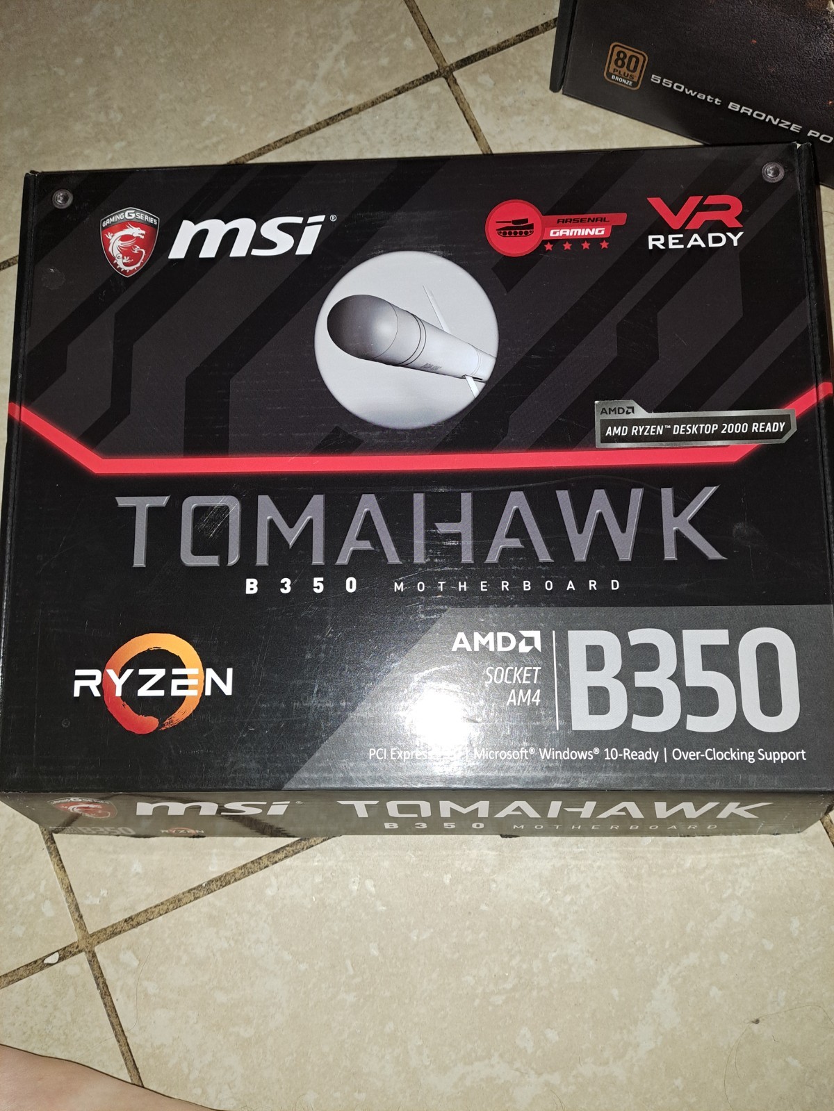 msi b350 tomahawk, AM4, DDR4
