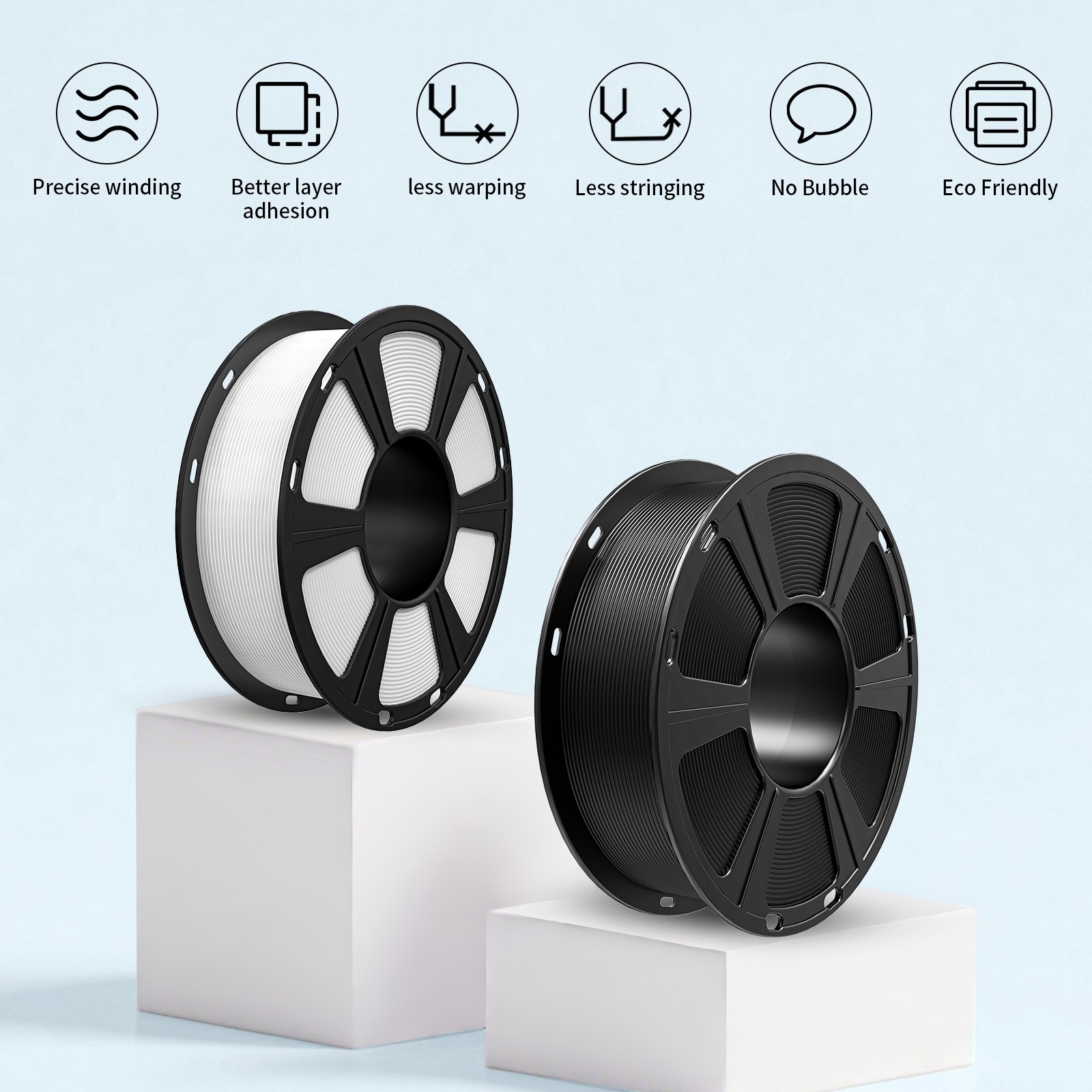 【Buy 5 get 5 free,Add 10】Geeetech 3D Filaments PLA/PETG/ASA/ABS+/TPU/Silk /Matte