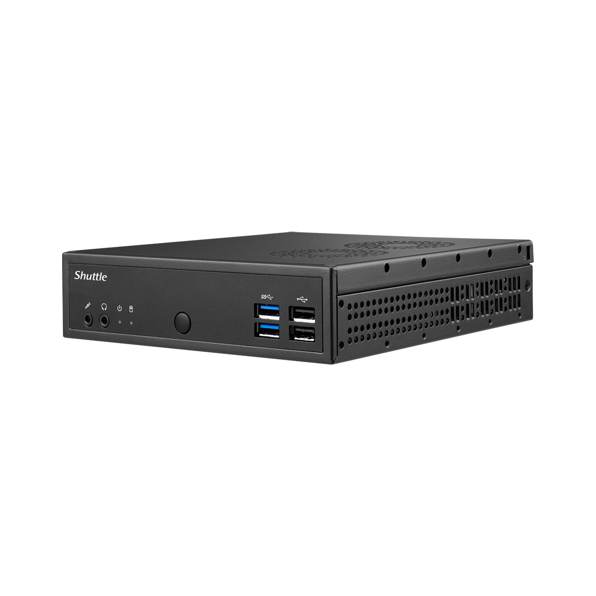 Shuttle XPC DH02U i3-7100U Compact 4K Quad Display Business Digital System