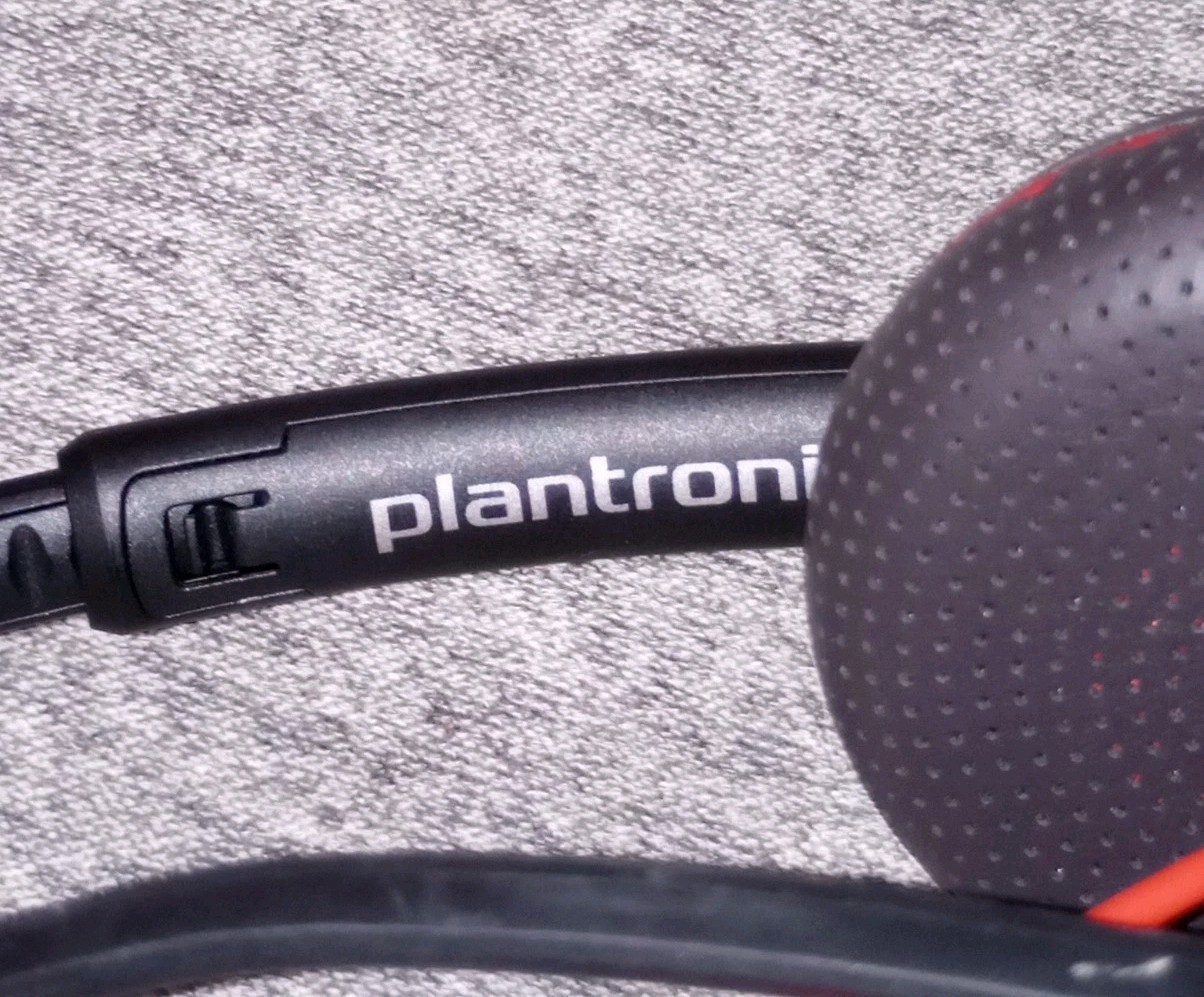 Plantronics C3200 USB Over-the-Ear Headset – Black