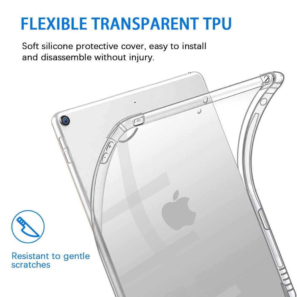 For iPad Mini 6 / Mini A17 Pro 8.3-inch 2024 Shockproof TPU Cover Clear Case