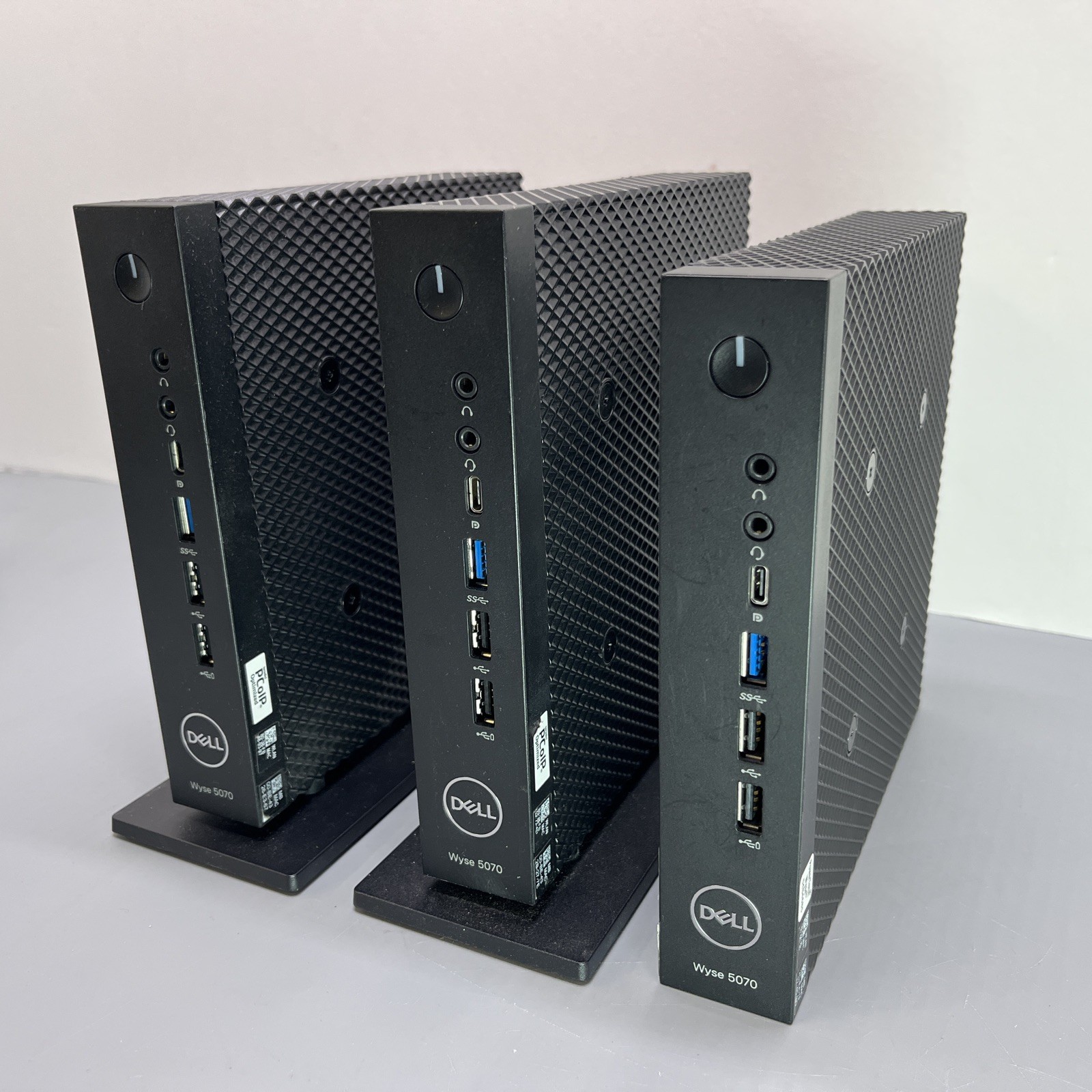 Lot of 3 Dell Wyse 5070 Thin Client J4105 8GB DDR4 32GB eMMC Storage WiFi No OS