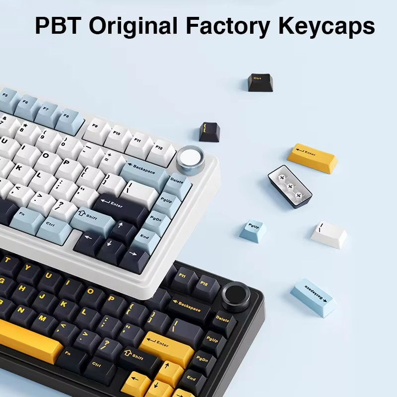 F75 2.4G Wireless/Bluetooth/Wired Gaming Mechanical Keyboard RGB Customized 75%
