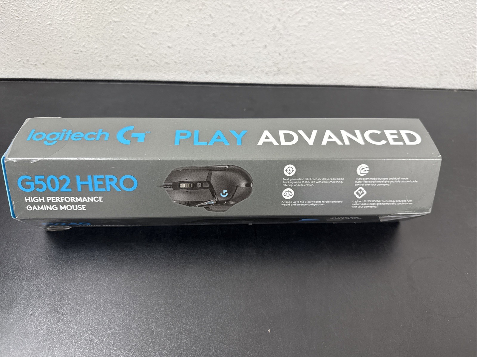 Logitech G502 HERO Gaming Mouse + G240 Mouse Pad High Performance
