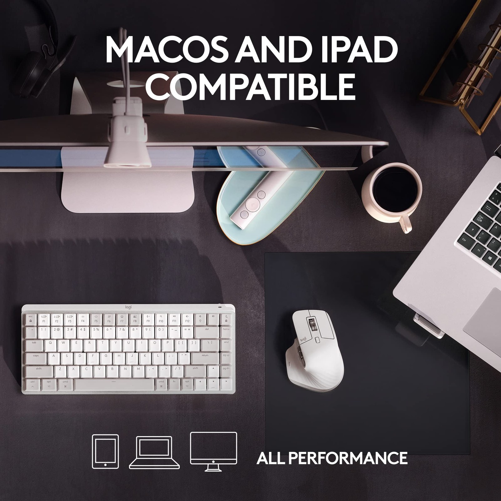 Logitech MX Master 3S for Mac – Wireless Bluetooth Mouse with Ultra-Fast