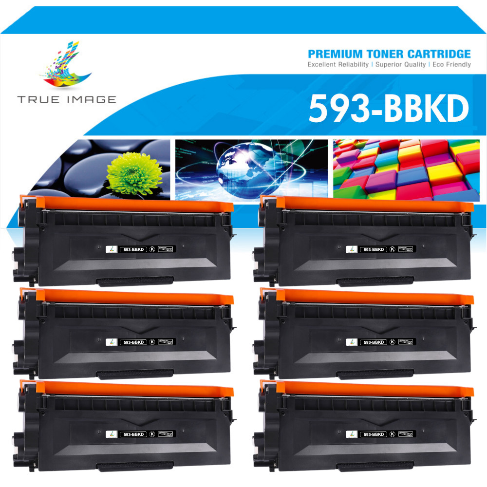 Black E310 593-BBKD Toner Compatible For Dell E310dw E514dw E515dw E515dn – 6PK