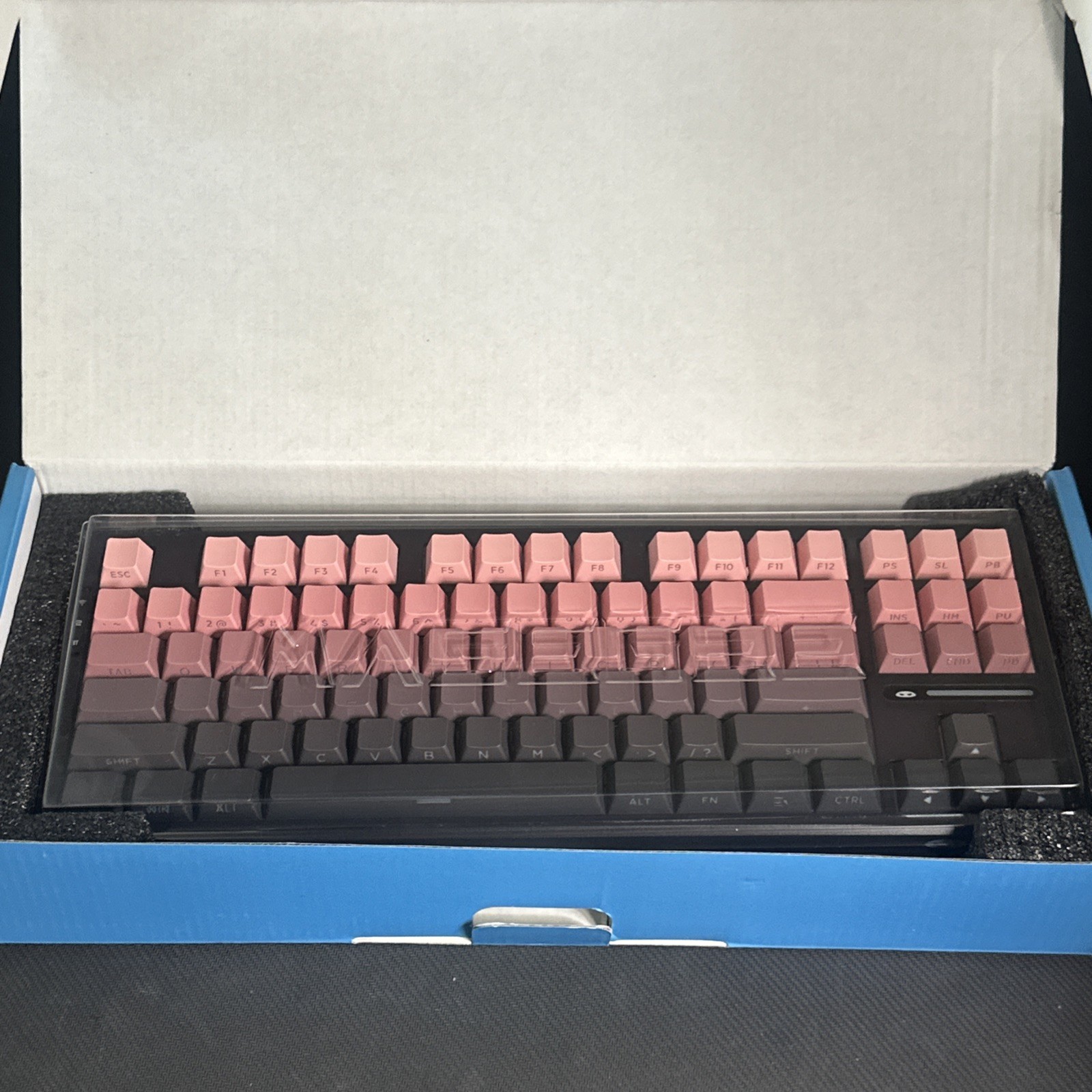 MageGee LIGHT87 Wireless Keyboard, 80% Gasket Hot Swappable Mechanical Keyboard