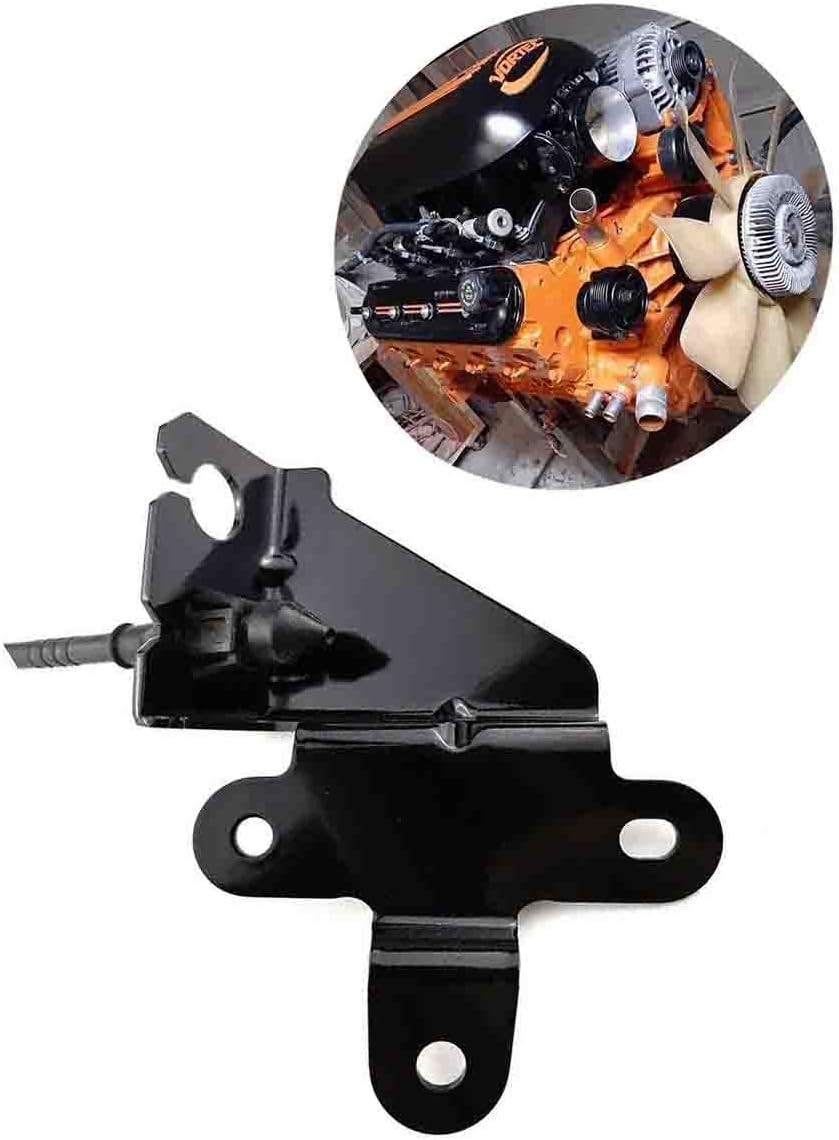 YHB Throttle Cable Bracket for drive by cable LS 4.8 5.3 6.0 Fits LQ4, Black