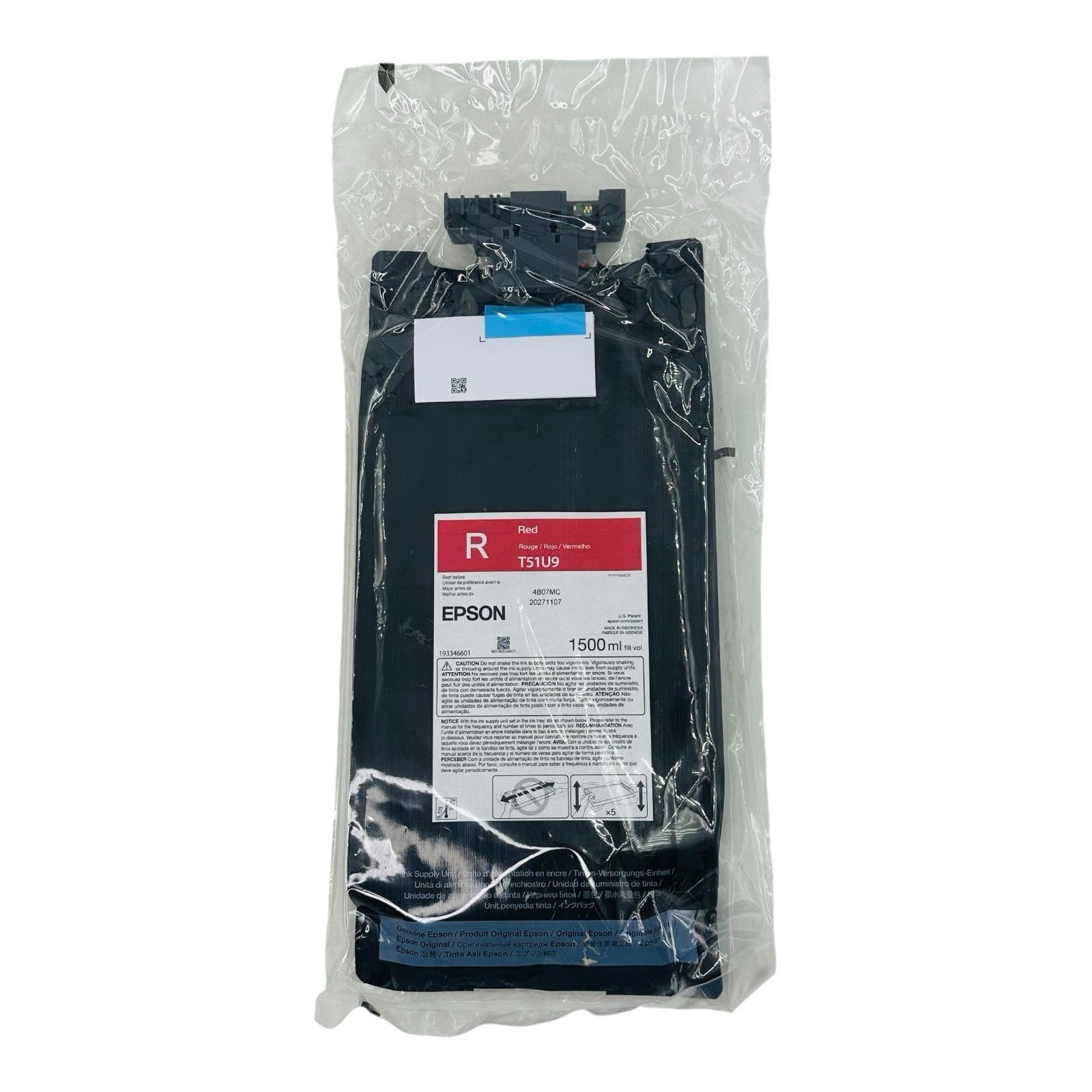 Genuine Epson T51U9 Red Ultrachrome GS3 Ink Pack 1500ml Exp 11/2027