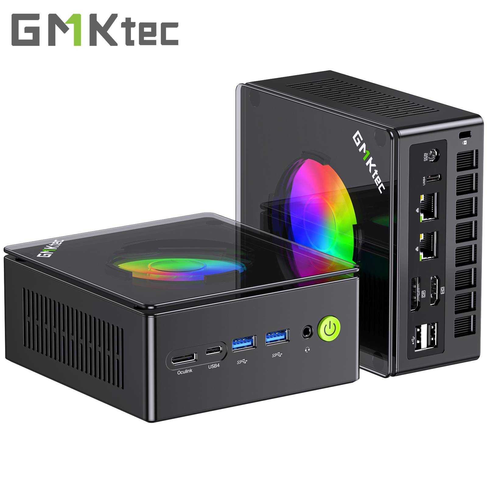GMKtec K11 Mini PC AMD Ryzen 9 8945HS Mini Gaming Computer 32GB DDR5 1TB SSD