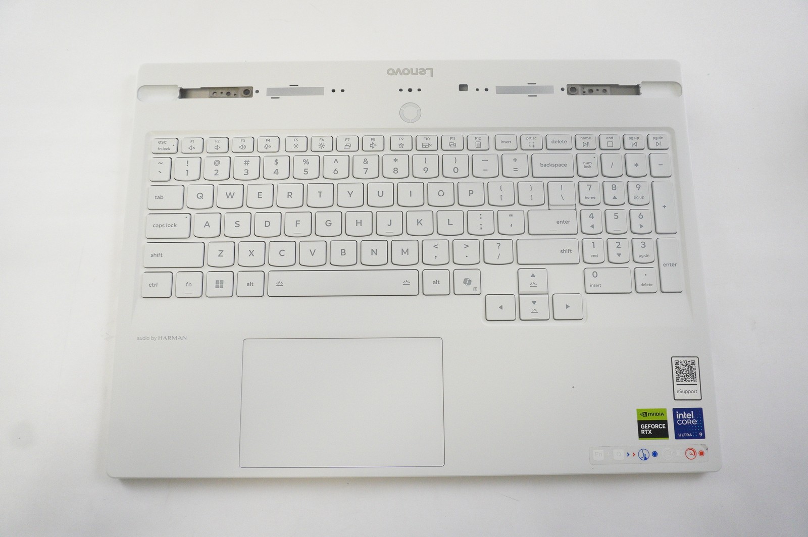 5CB1S50734 Lenovo US Palmrest Keyboard Glacier White 83KY0007US