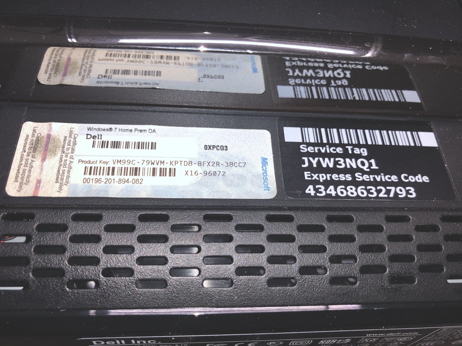 “Parts Only” Dell desktop computer, integrated/on-board graphics