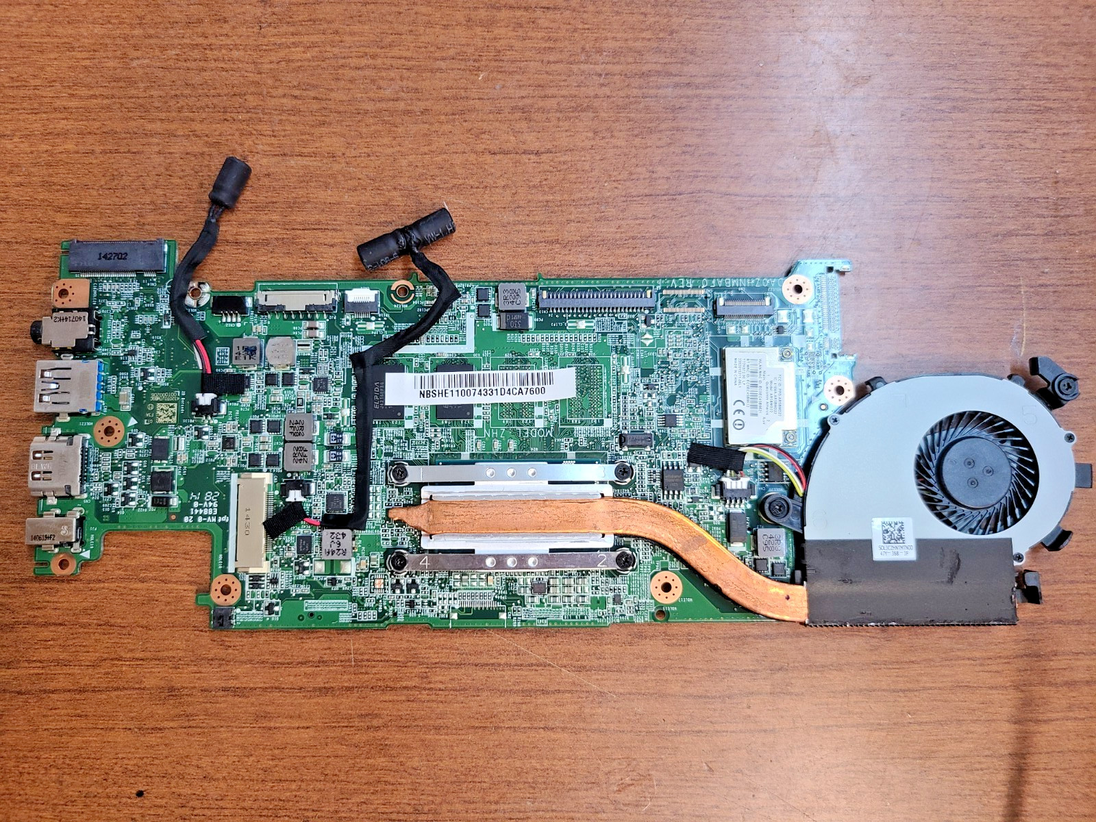 OEM ACER CHROMEBOOK C720P C720 FAN HEATSINK MOTHERBOARD NB.SHE11.007 DA0ZHNMBAF0