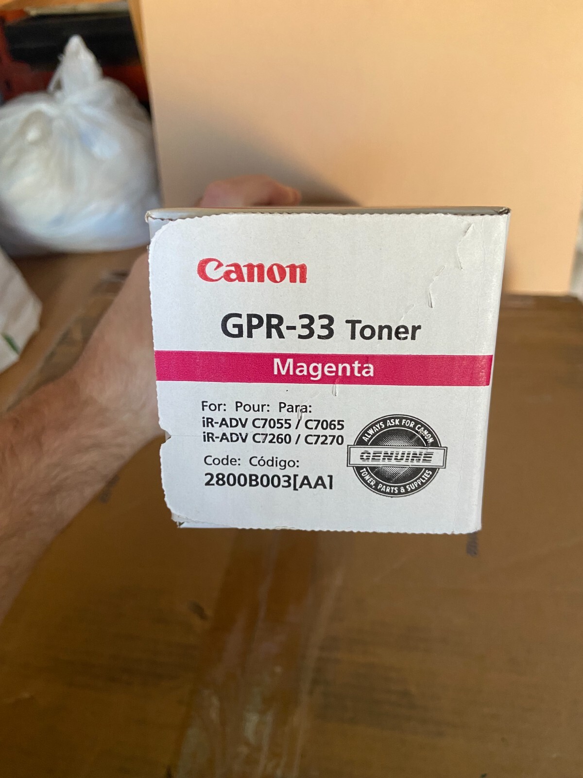 CANON GPR-33 GENUINE TONER CARTRIDGES NEW SELLING ALL COLORS