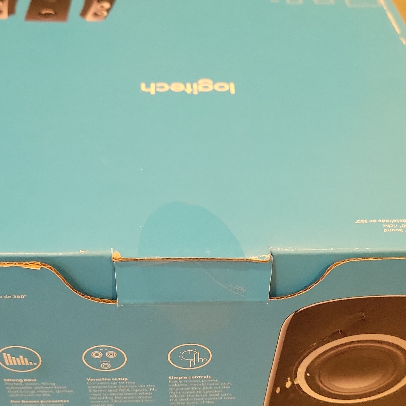 FACTORY SEALED ogitech Z323 2.1 Computer Speakers 60W RMS Wired 3.5mm SubwoofeR