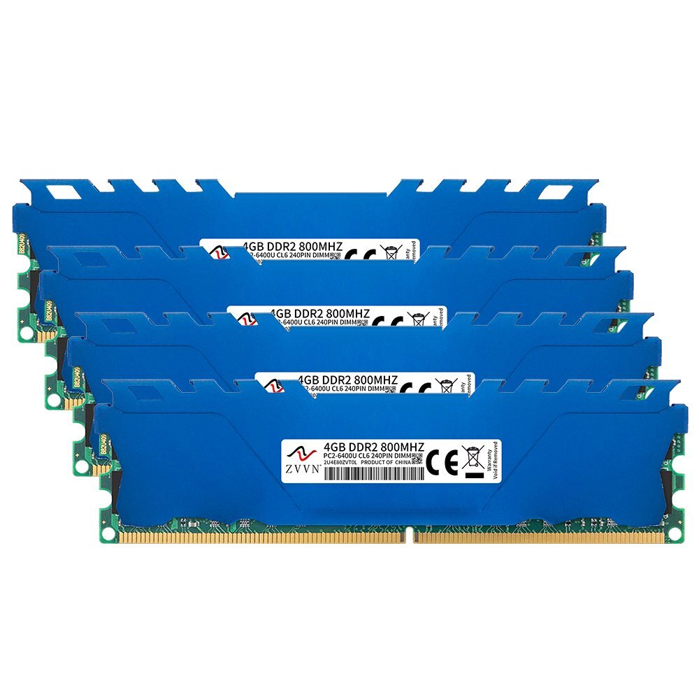 16GB 8GB 4GB DDR2 800MHz PC2-6400U 240Pin intel DIMM Desktop Memory SDRAM LOT AB