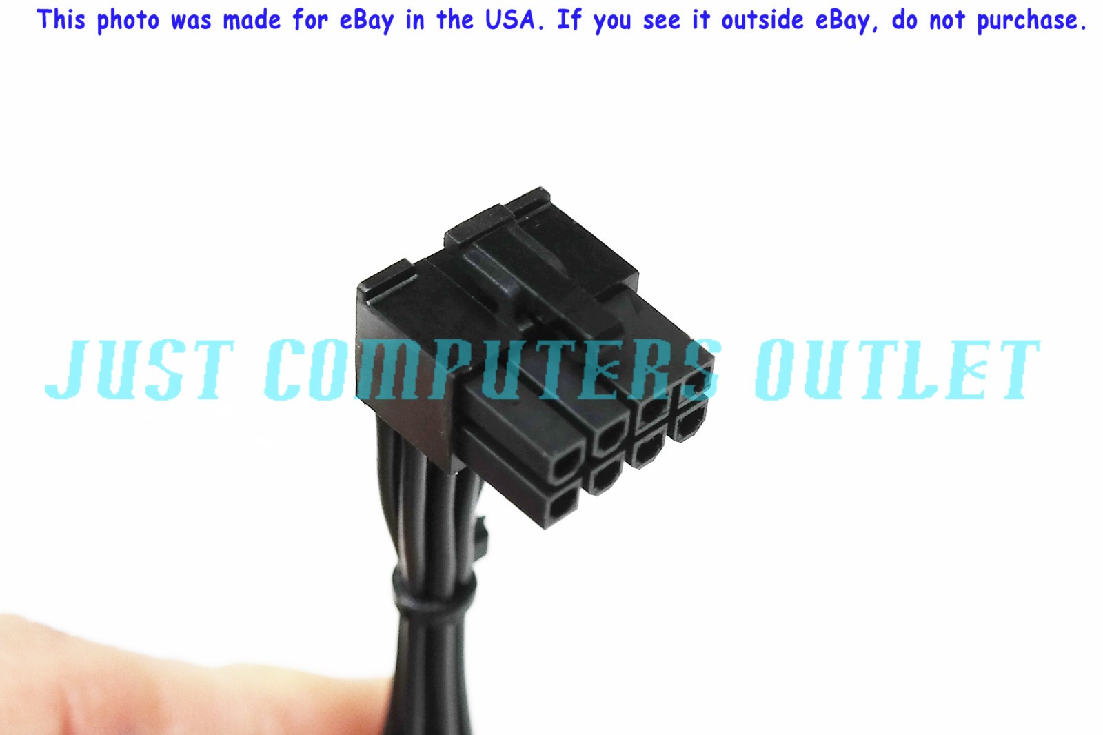 🔥 (11mm) Low Profile Female 6-Pin to 90° Regular 8-Pin Male PCI-E Power Cable