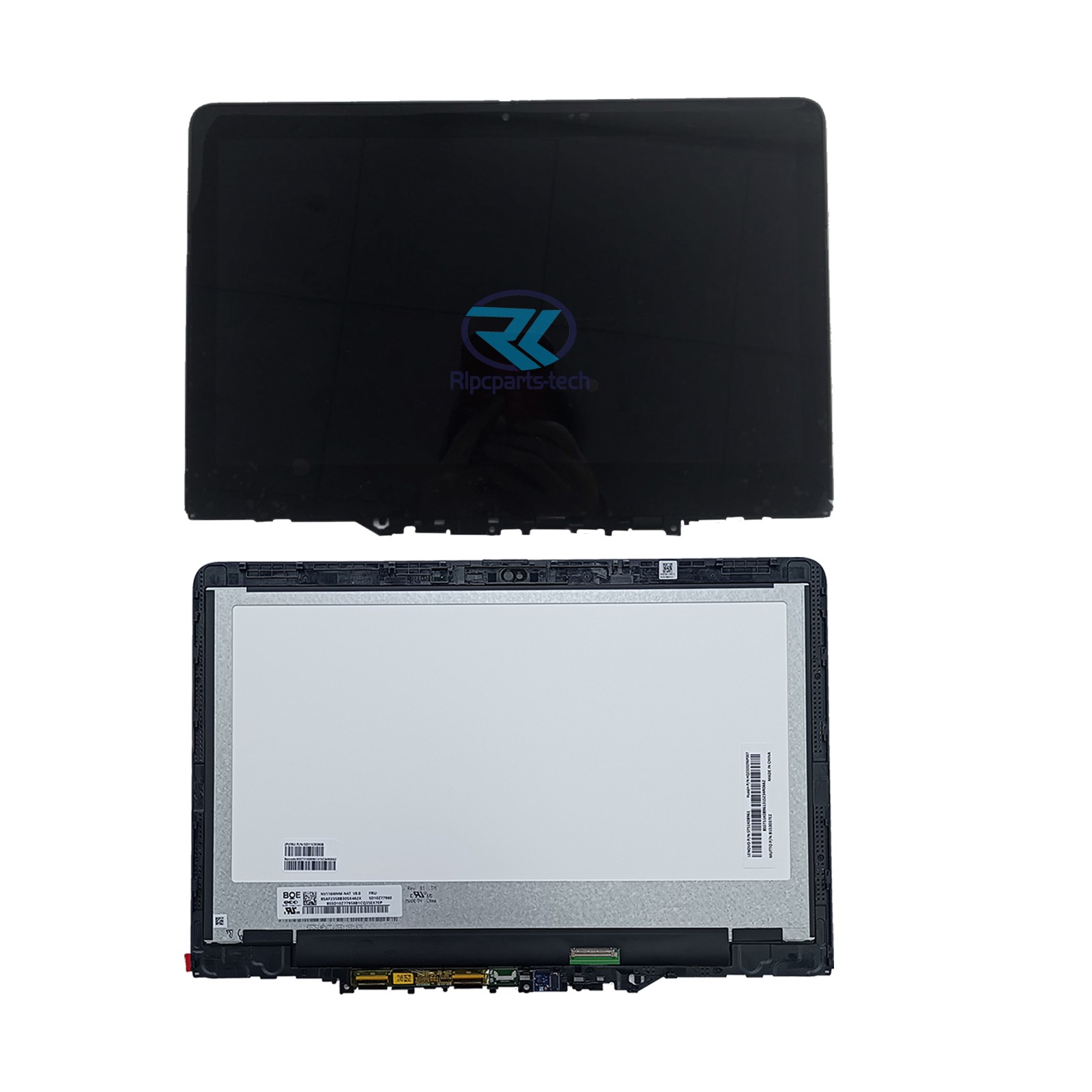 For Lenovo 300e Yoga Chromebook Gen 4 LCD Touch Screen With Bezel 5D11C95908 US