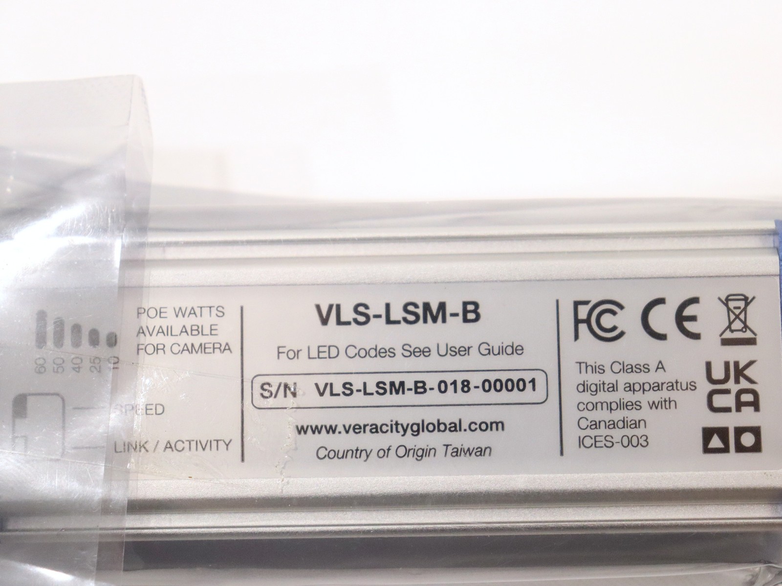 Veracity Longspan Max VLS-LSM-B Base Side Network Extender