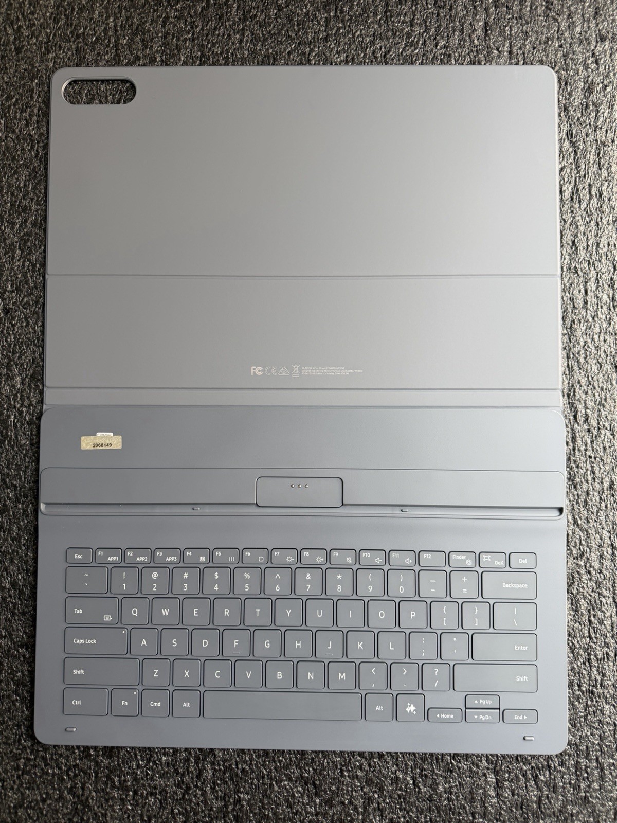 Original Samsung Galaxy Tab S11 Ultra SlimBook Cover Keyboard 5G EF-DX930 #2