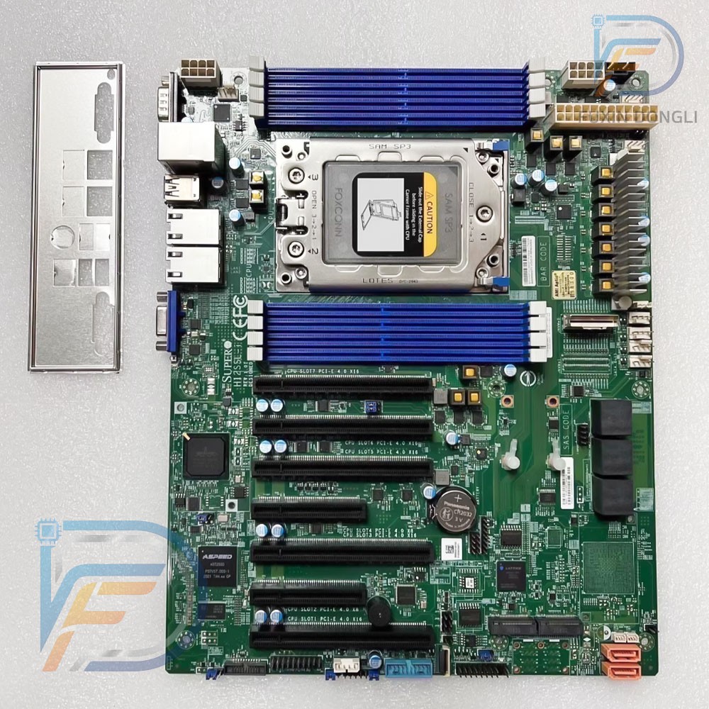Supermicro H12SSL-i ATX Server Motherboard for AMD EPYC 7002/7003Rome&Milan CPUs
