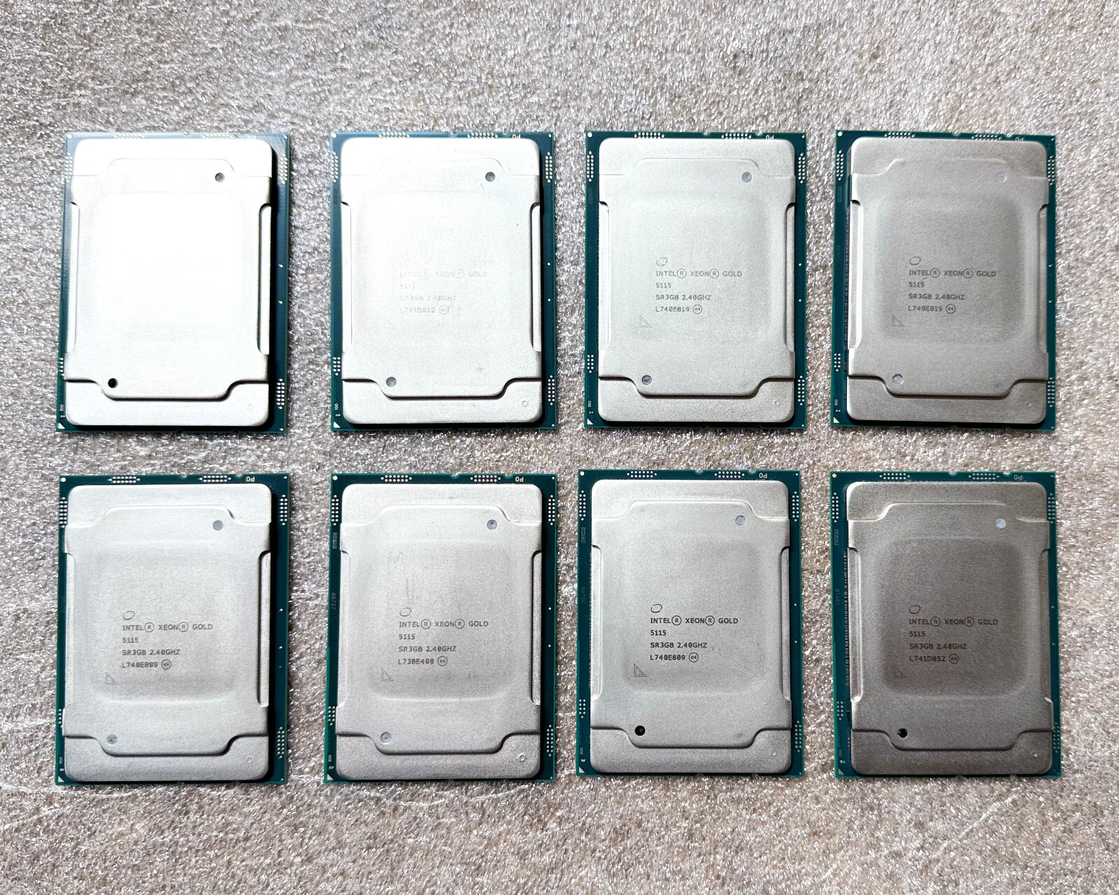 Lot 8 – Intel Xeon Gold 5115 CPU SR3GB 10-Core 2.40GHz LGA-3647 Server Processor