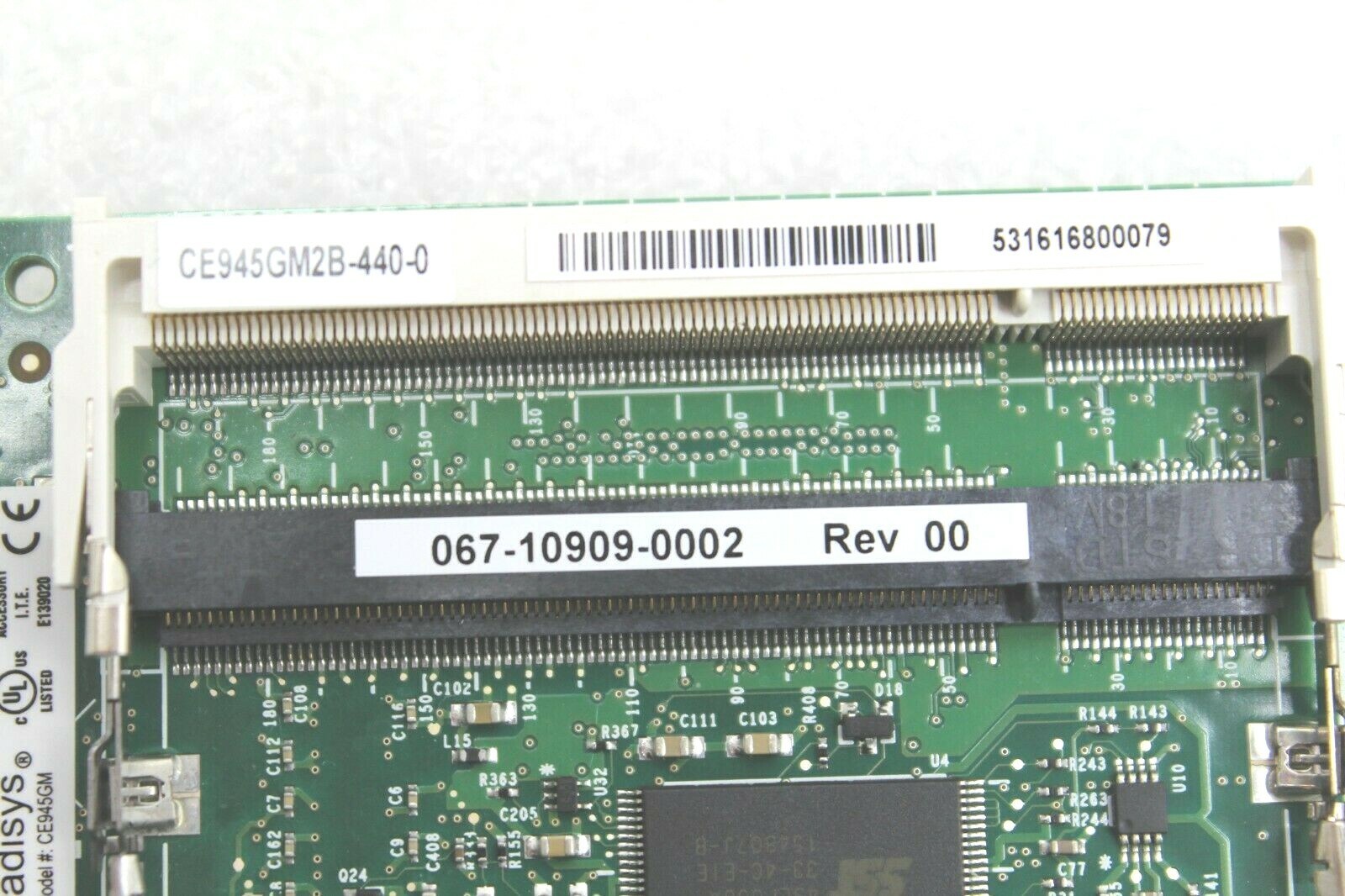 CE945GM2B-440-0 061-06056-000 Type 2, 95x125mm COM, Intel Celeron-M 440 SBC NEW!
