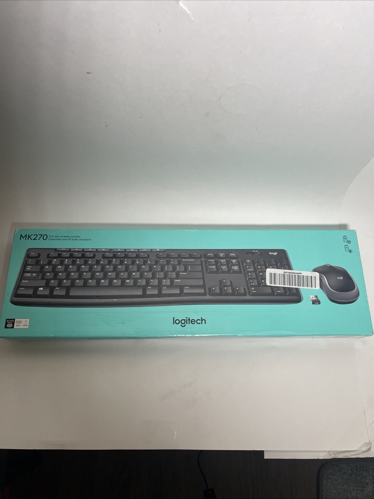 Logitech MK2270 Wireless Keyboard and Mouse Combo – Black (920-008813)