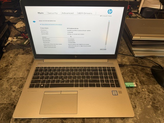 HP EliteBook 840 G6 14” (256GB SSD Intel Core i5-8365U 1.6GHz 16GB