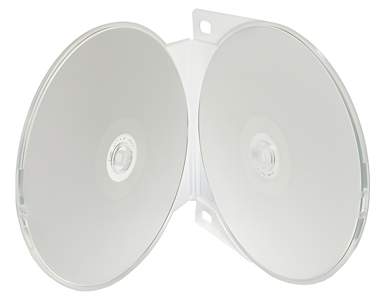 5mm Clear 2 Discs Clamshell CD/DVD Case Lot