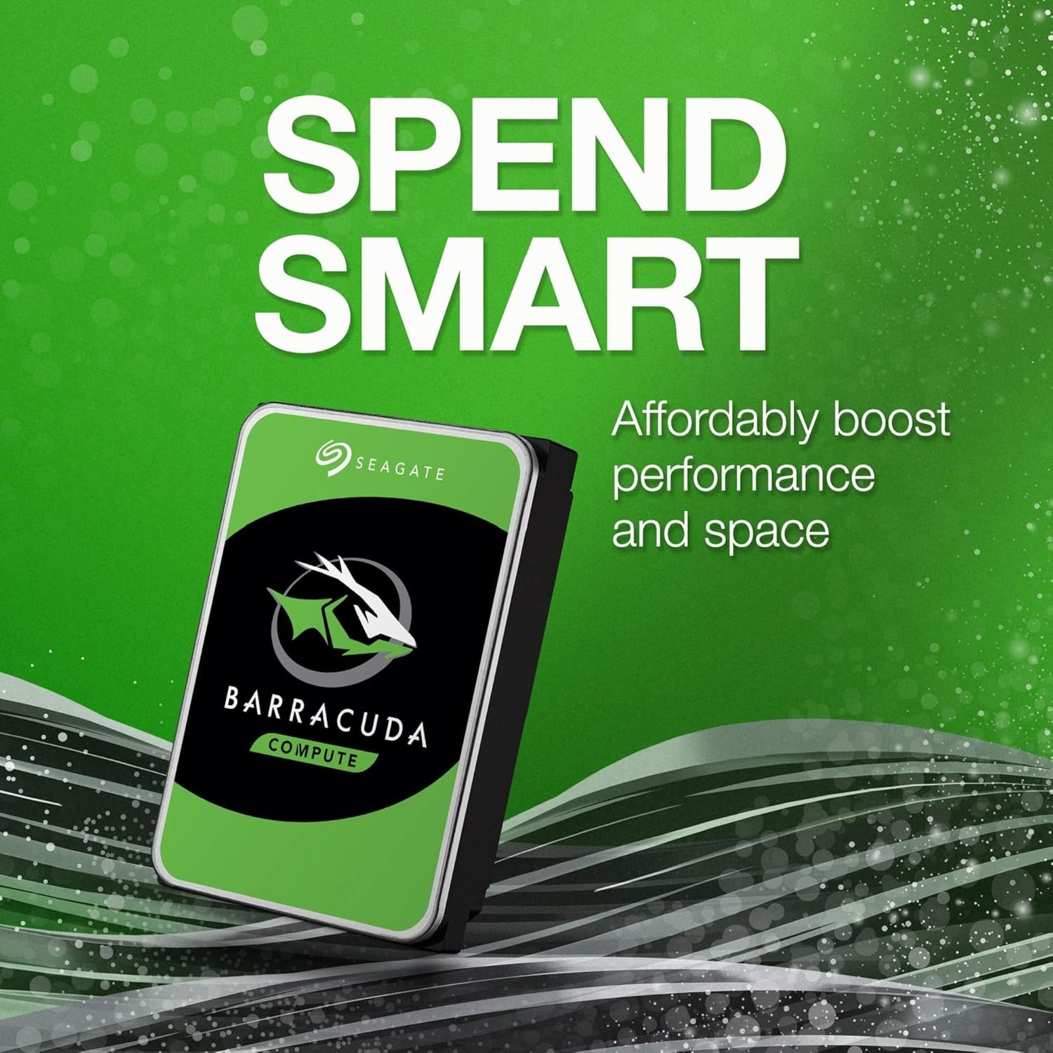 Seagate Barracuda Compute 8TB 3.5″ 5400 RPM SATA Hard Drive (ST8000DM004)