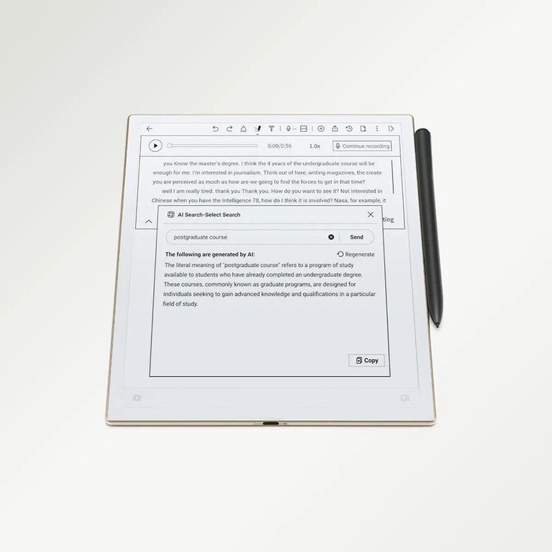 iFLYTEK AINOTE 2 Office Notebook Electronic Notes Meeting Notebook Flexible ink