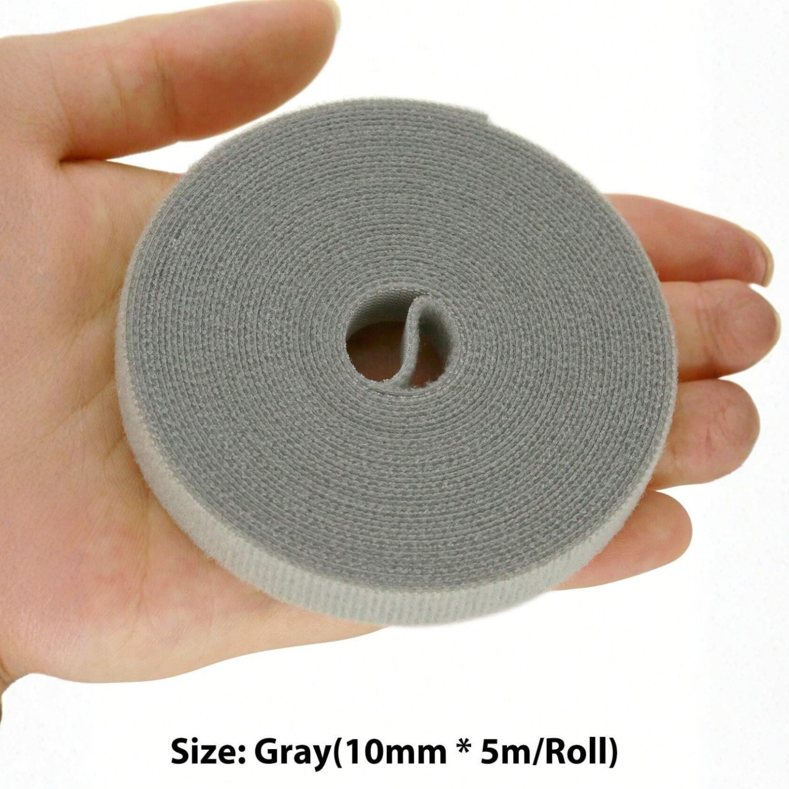 1-5m Reusable Hook and Loop Cable Tie Adjustable Cable Organizer Tape Cord Wrap