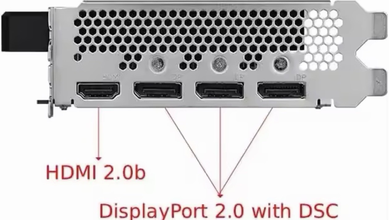 ASRock Intel Arc A380 Challenger ITX OC 6GB GDDR6 Graphics Card