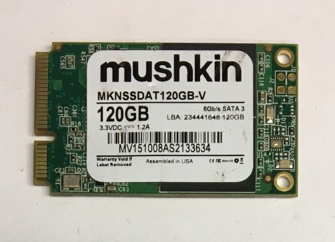 120GB mSATA SSD mixed brands