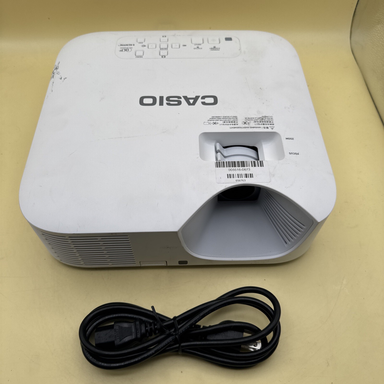 Casio XJ-F211WN WXGA 3500 ANSI Lumens Laser/LED Hybrid Projector -Under 5k Hours