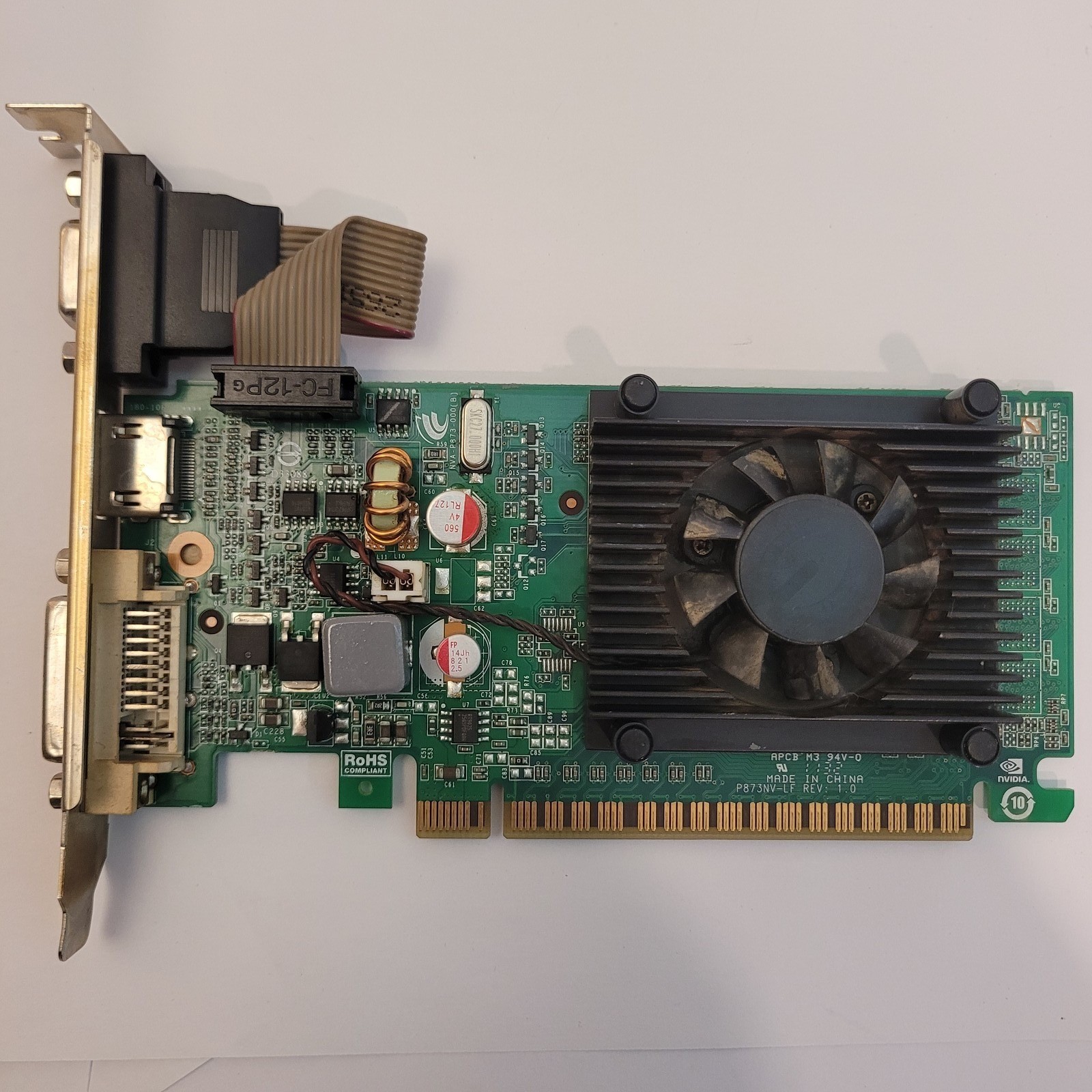 EVGA NVIDIA GeForce 210 512MB DDR3 PCIe x16 Graphics Card 512-P3-1310-LR