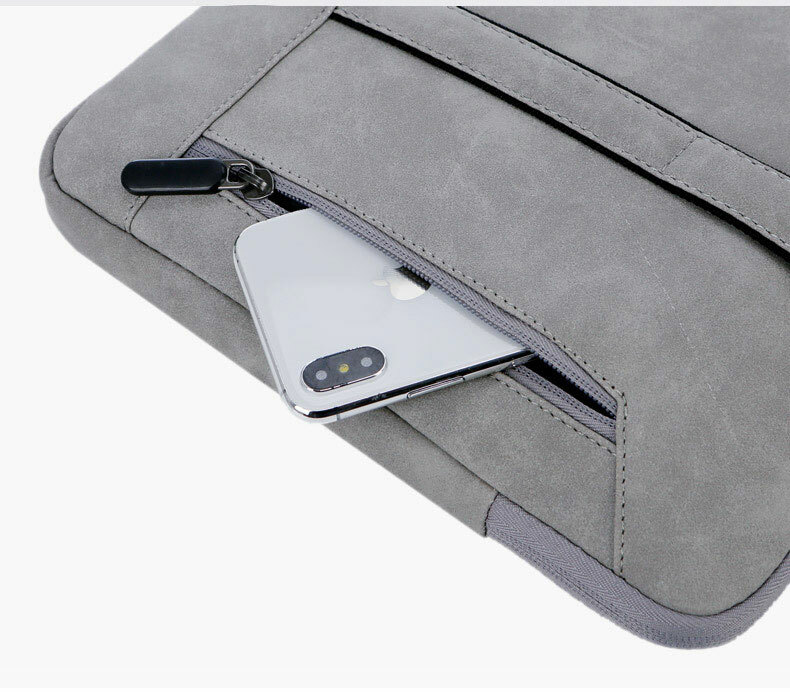 Laptop Handle Bag Notebook Tote Pouch 13″14″15.6″ Faux Suede Cover For Asus Sony