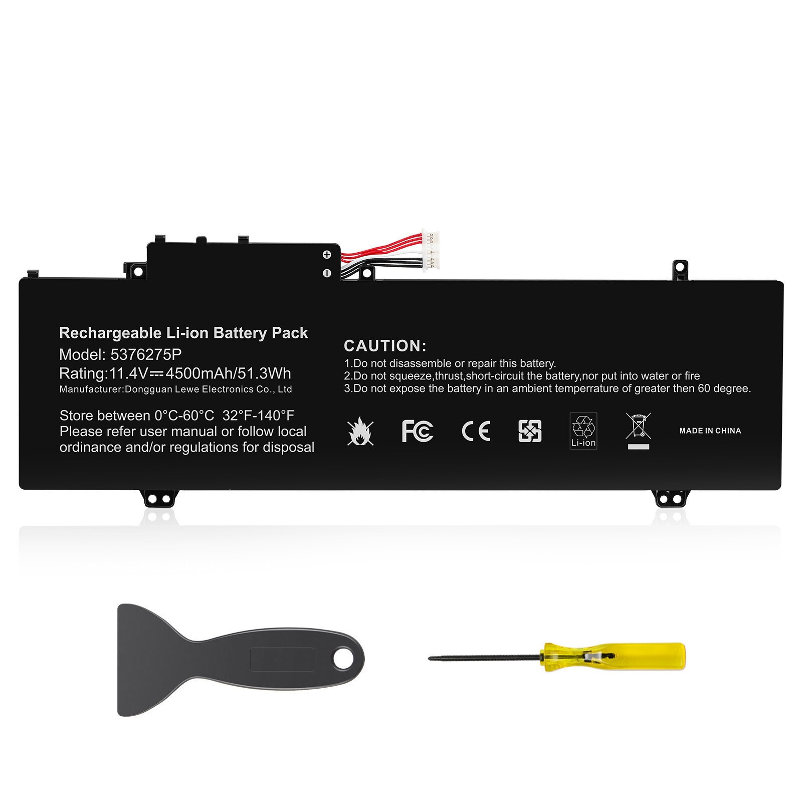 ✅Laptop Battery For Gateway GWTN141-10BK GWTN141-4 GWTN156-5BL 5376275P 51.3Wh