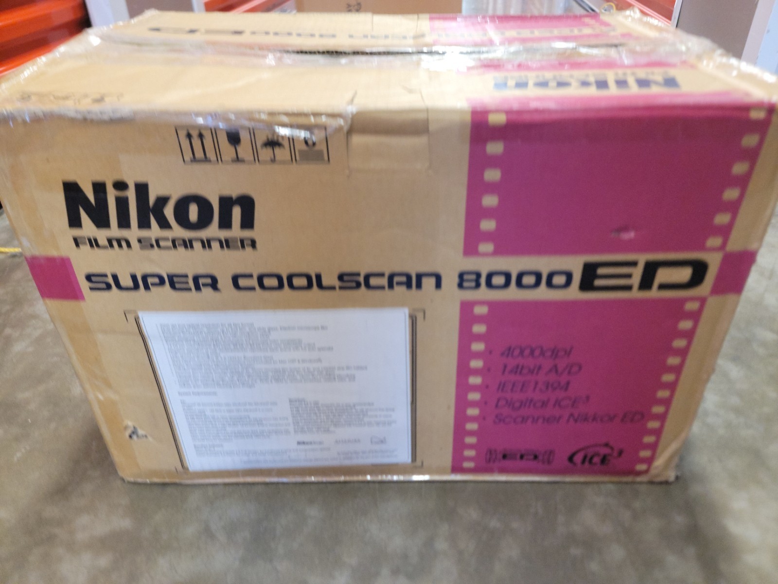Nikon Super Coolscan 8000 ED Dedicated Film Scanner 4000 dpi LS