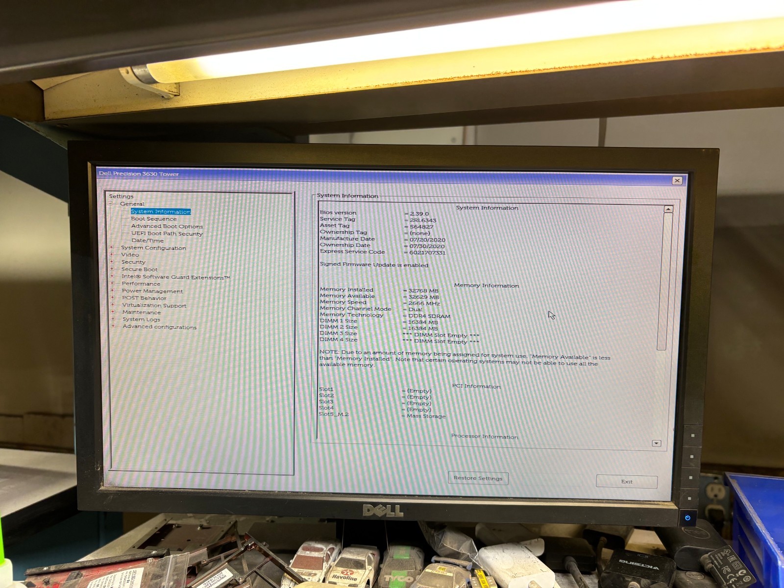Dell Precision 3630 MT Intel 8-Core i7-9700K 3.6GHz 32GB 512GB NVMe Win11