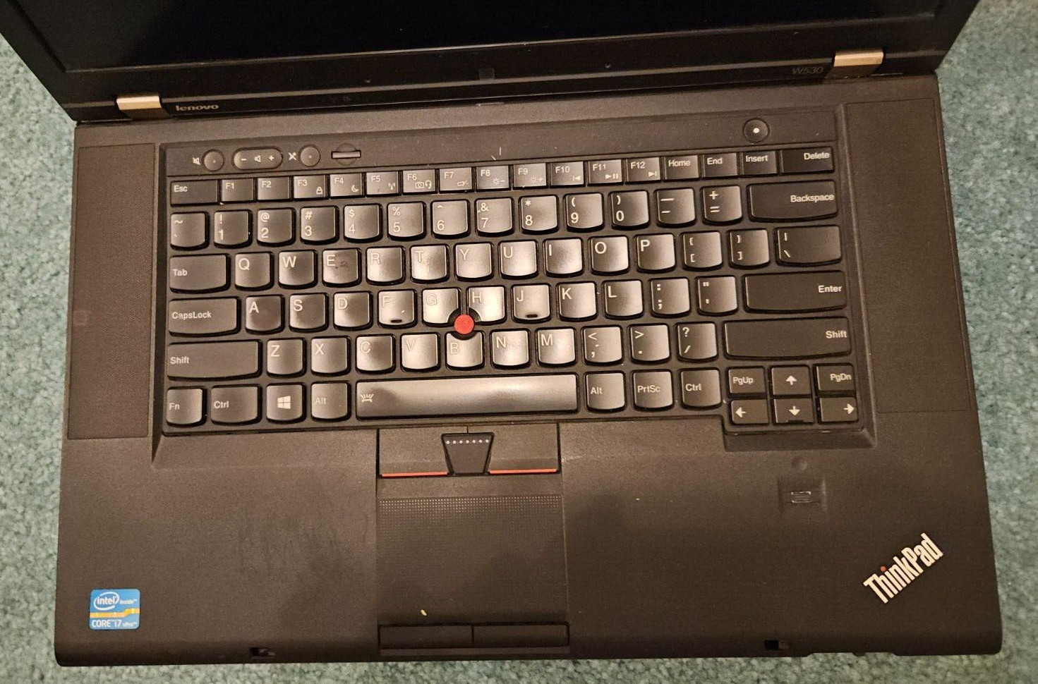 Lenovo ThinkPad W530n Laptop! Intel Core i7 Processor! Untested!