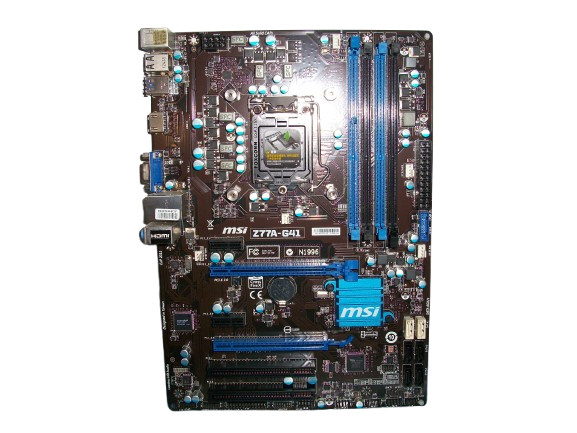 MSI Z77A-G41 LGA 1155/Socket Intel Gaming Motherboard W/IO