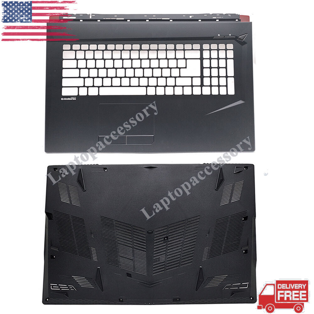 New Palmrest Keyboard Cover+Bottom Case for MSI GL73 GP73 MS-17C5 MS-17C6 17.3in