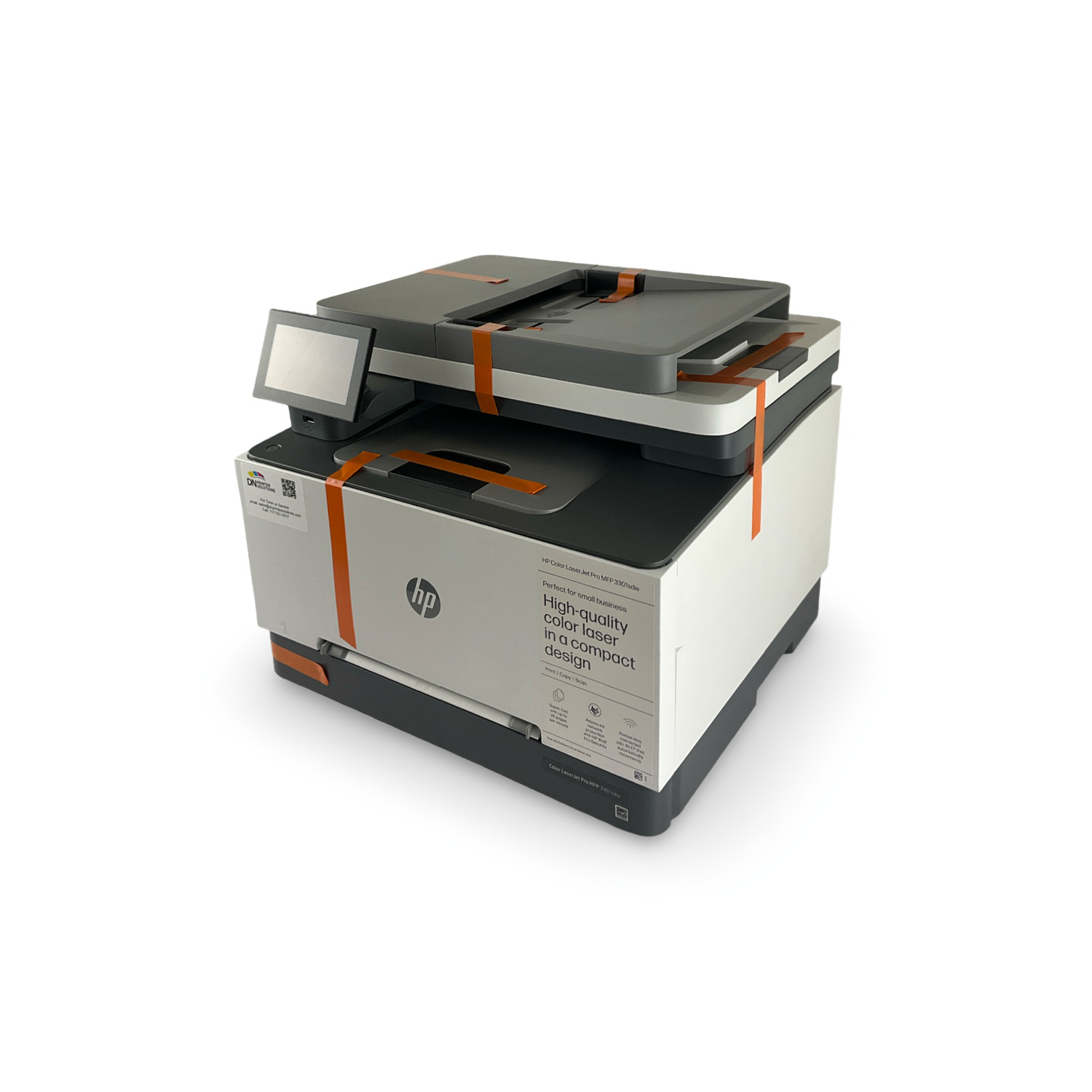 HP 3301SDW LaserJet Pro MFP Wireless Color Printer 499Q3F Toner Included